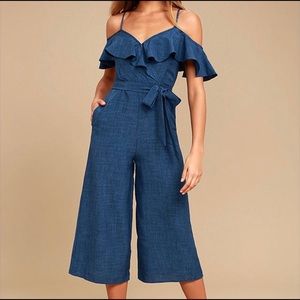 Lulu’s Chambray Jumpsuit